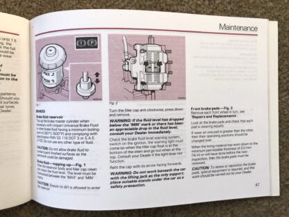 1984 Rover 200 Series Handbook - Image 11