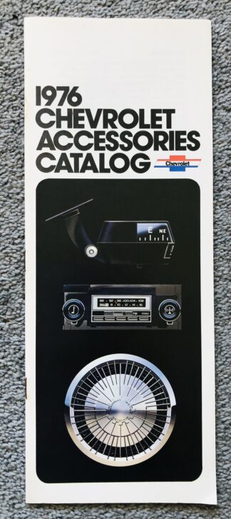 1976 Chevrolet Accessories Brochure