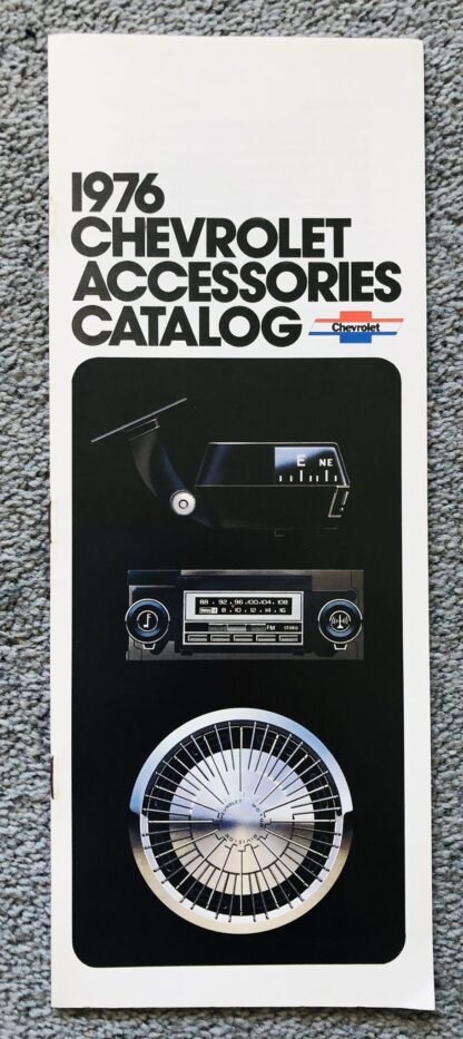 1976 Chevrolet Accessories Brochure