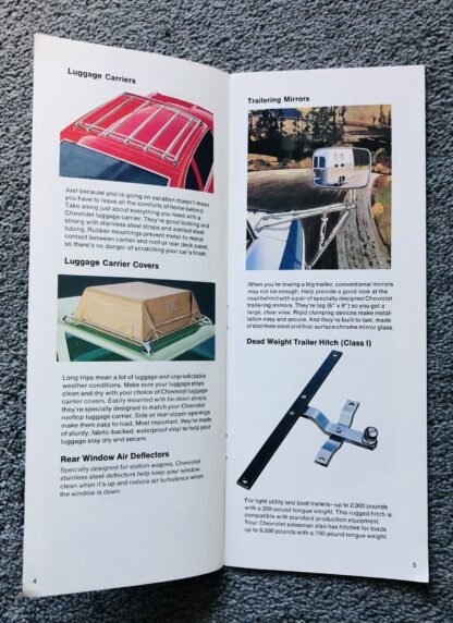 1976 Chevrolet Accessories Brochure - Image 3
