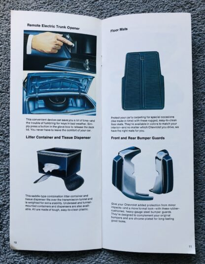 1976 Chevrolet Accessories Brochure - Image 6