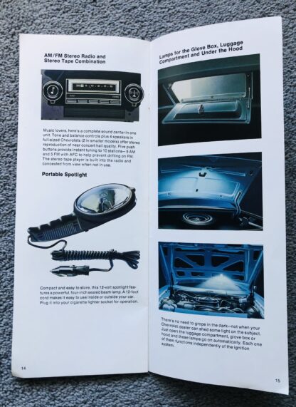 1976 Chevrolet Accessories Brochure - Image 8