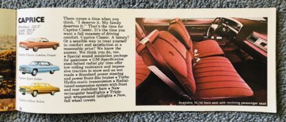 1976 Chevrolet Range Brochure Corvette Chevelle Camaro Impala - Image 12