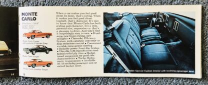 1976 Chevrolet Range Brochure Corvette Chevelle Camaro Impala - Image 16