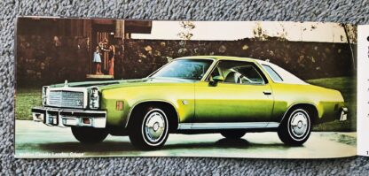 1976 Chevrolet Range Brochure Corvette Chevelle Camaro Impala - Image 17