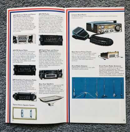1975 Chevrolet Accessories Brochure - Image 3