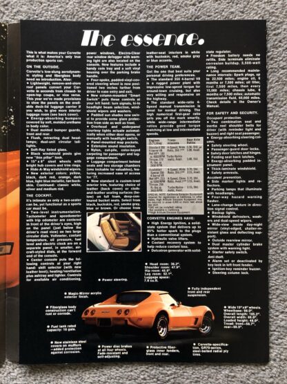 1977 Chevrolet Corvette Brochure - Image 2