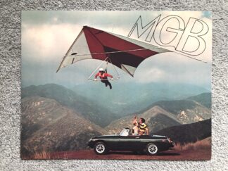 1976 MG MGB Brochure