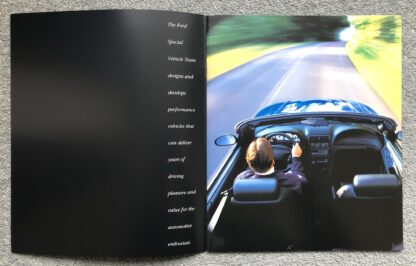 1998 Ford Mustang SVT Cobra Brochure - Image 2