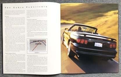 1998 Ford Mustang SVT Cobra Brochure - Image 6