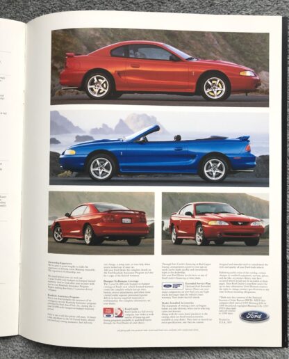 1998 Ford Mustang SVT Cobra Brochure - Image 12