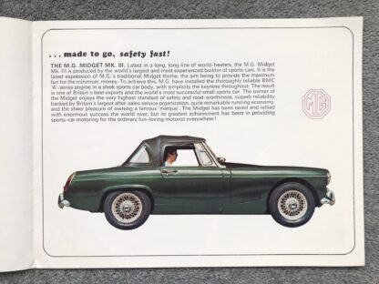 1969 MG Midget Brochure - Image 3