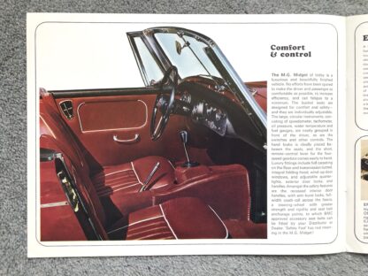1969 MG Midget Brochure - Image 5