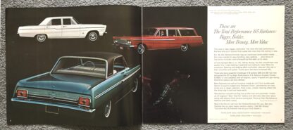 1965 Ford Fairlane Brochure - Image 2