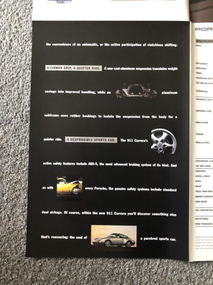 1994 Porsche Range Brochure, 968, 911 928 - Image 9