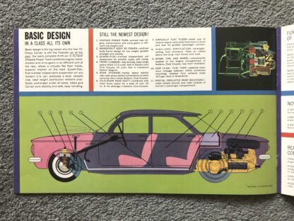 1961 Chevrolet Corvair Brochure - Image 8