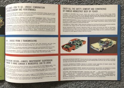 1961 Chevrolet Corvair Brochure - Image 9