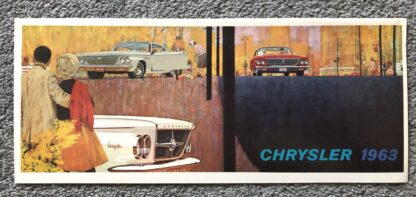 1963 Chrysler New Yorker, 300, Newport Range Brochure