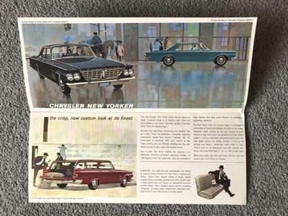 1963 Chrysler New Yorker, 300, Newport Range Brochure - Image 3