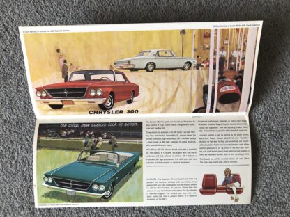 1963 Chrysler New Yorker, 300, Newport Range Brochure - Image 4