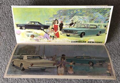 1963 Chrysler New Yorker, 300, Newport Range Brochure - Image 5