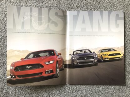 2017 Ford Mustang Ecoboost, GT, GT350 Brochure - Image 2