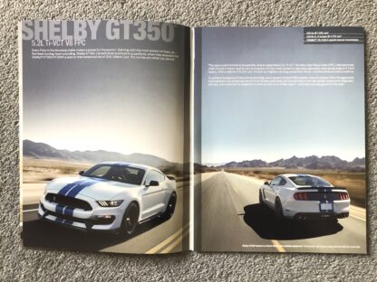 2017 Ford Mustang Ecoboost, GT, GT350 Brochure - Image 3