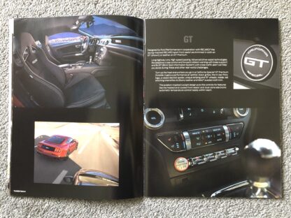 2017 Ford Mustang Ecoboost, GT, GT350 Brochure - Image 6