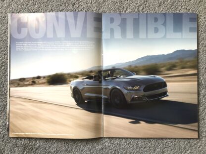 2017 Ford Mustang Ecoboost, GT, GT350 Brochure - Image 9