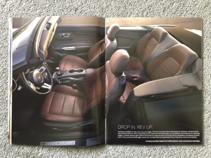 2017 Ford Mustang Ecoboost, GT, GT350 Brochure - Image 10