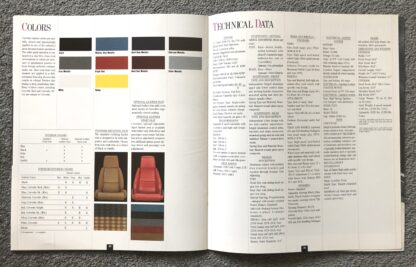 1988 Chevrolet Corvette Brochure - Image 14
