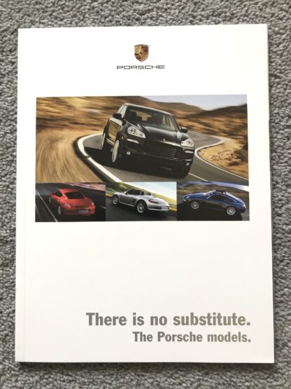 2008 Porsche Range Brochure, 911, GT3, Cayman, Cayenne, Boxster