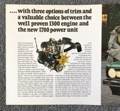 1978 Morris Marina Brochure - Image 2