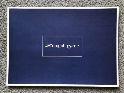 1969 Ford Zephyr Mark IV Brochure