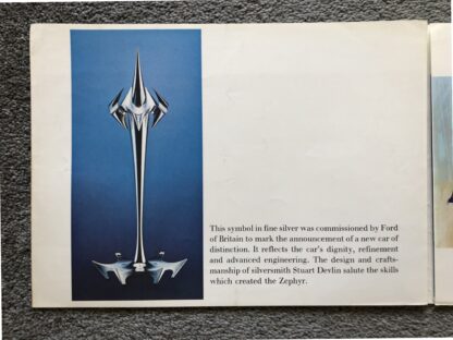 1969 Ford Zephyr Mark IV Brochure - Image 2