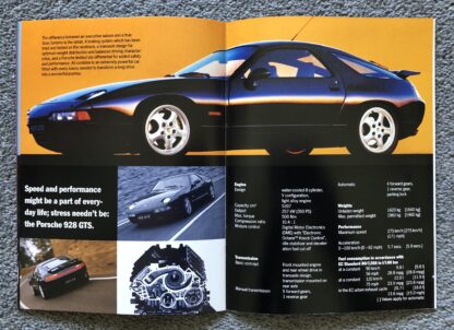 1994 Porsche Range Brochure 911, 928, 968 - Image 11
