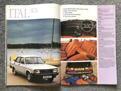 1982 Austin Morris MG Rover Triumph Range Brochure - Image 12