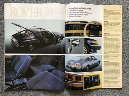 1982 Austin Morris MG Rover Triumph Range Brochure - Image 16