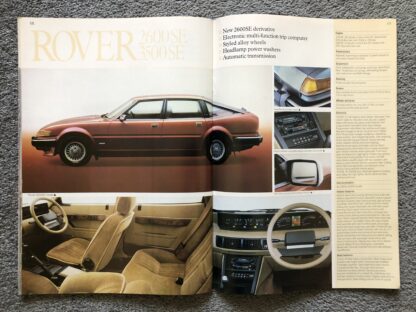 1982 Austin Morris MG Rover Triumph Range Brochure - Image 17
