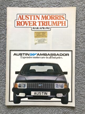 1982 Austin Morris Rover Triumph Range