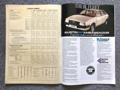 1982 Austin Morris Rover Triumph Range - Image 16