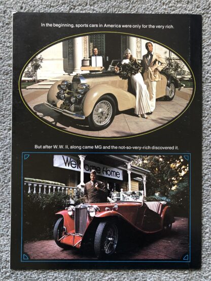 1973 MG MGB, MGB GT, Midget Brochure