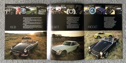 1973 MG MGB, MGB GT, Midget Brochure - Image 7
