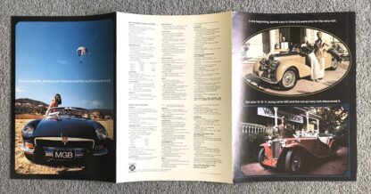 1973 MG MGB, MGB GT, Midget Brochure - Image 8