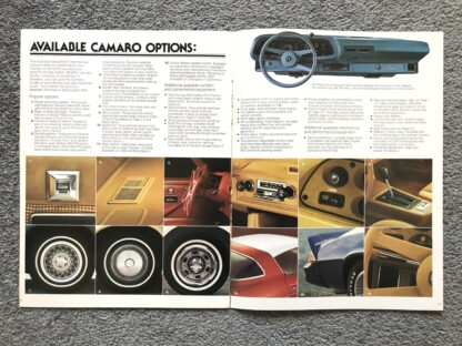 1978 Chevrolet Camaro Brochure - Image 6