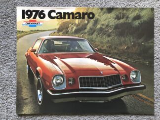 1976 Chevrolet Camaro Brochure