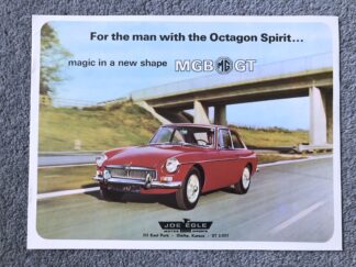 1965 MG MGB GT Brochure