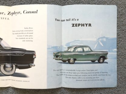 1956 Ford Zephyr MK II Brochure - Image 4