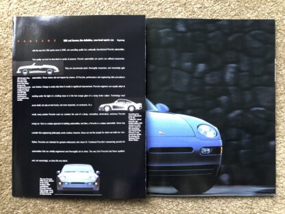 1992 Porsche Range Brochure, 968, 911 928 - Image 2