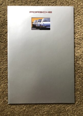 1993 Porsche Range Brochure, 968, 911 928